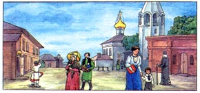 Чебоксарская улица конца XIX века.